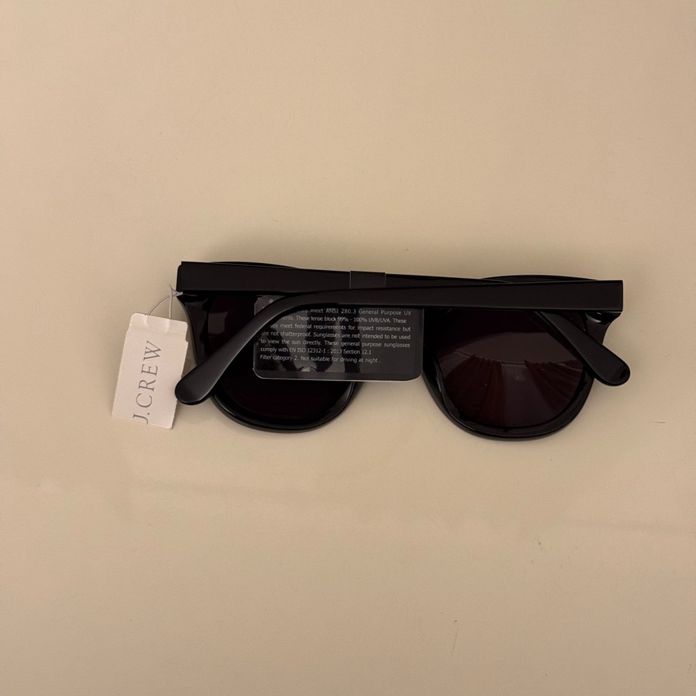 J. Crew Classic Black Sunglasses - Picture 10 of 16